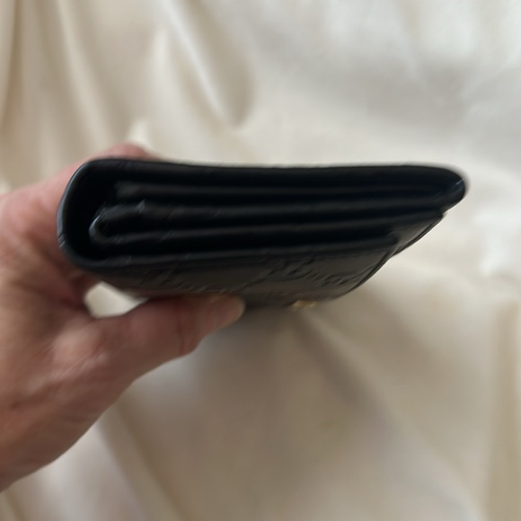 GUCCI 🖤Guccisima Double flap leather wallet Authentic Rare GG Beautiful - Picture 13 of 16